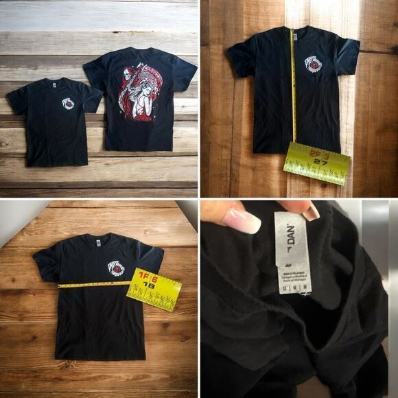 Men’s Graphic T-Shirt l Black, Short Sleeve l Desert of Talking Shadows l M EUC - Picture 8 of 11